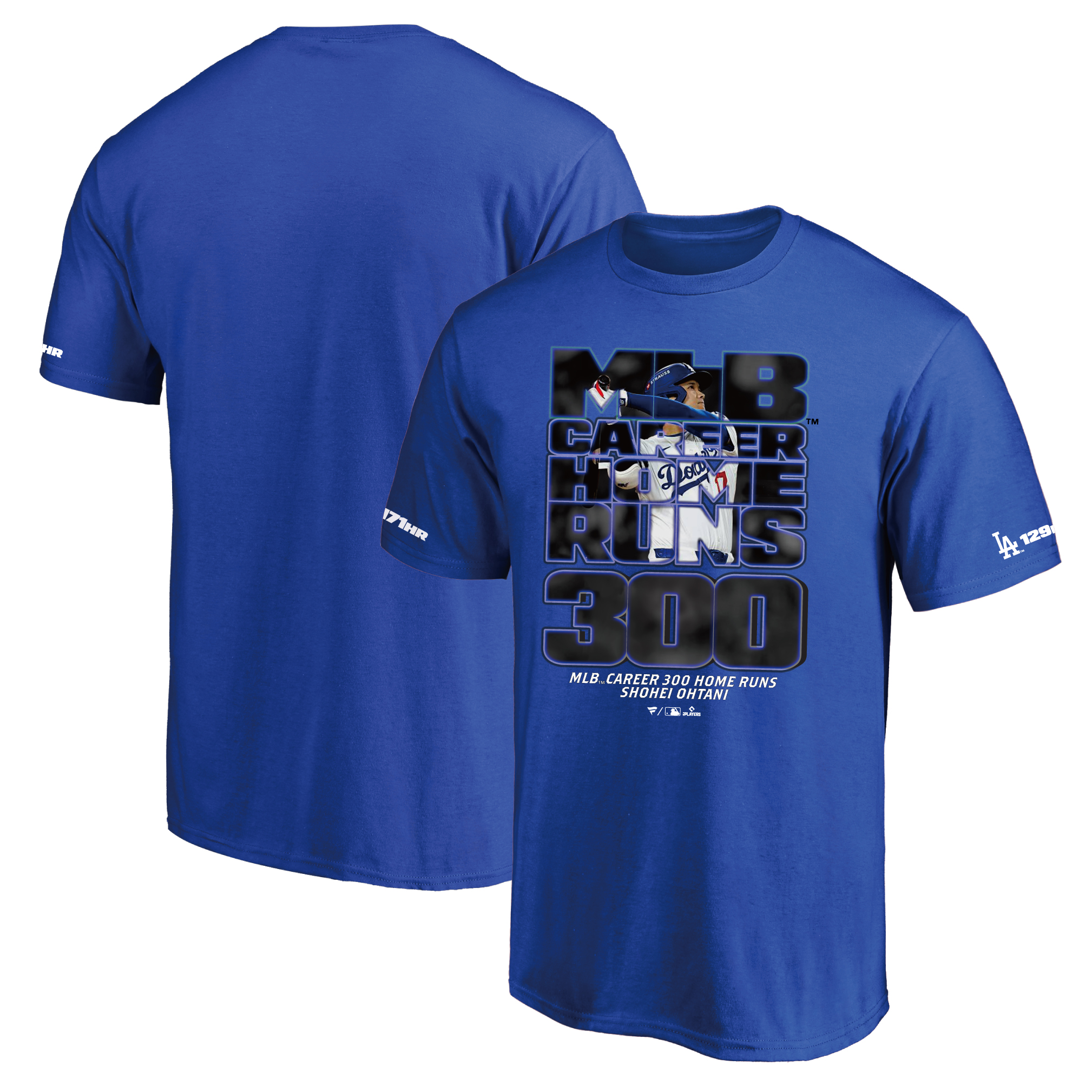 ロサンゼルス・ドジャース 大谷翔平 MLB通算300HR達成記念 Tシャツ【受注予約商品】2026年7月16日まで